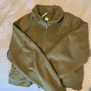 Lululemon funnel neck scuba